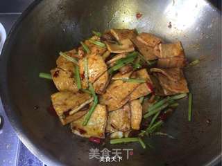 干锅蚝油千页豆腐的做法步骤:11