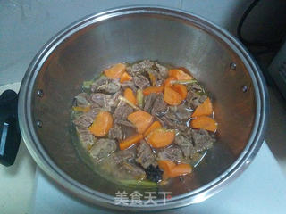 胡萝卜煨牛肉的做法步骤:10