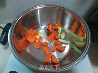 胡萝卜煨牛肉的做法步骤:6