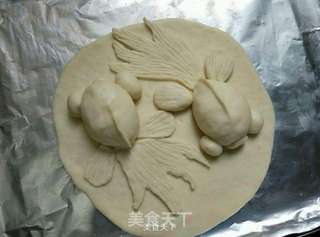 金鱼面包的做法步骤:8