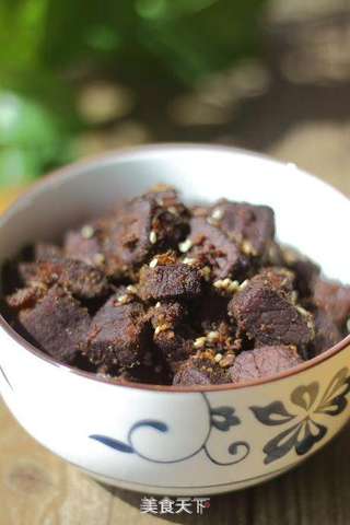 在家轻松做健康小零食:孜然牛肉干的做法步骤:5