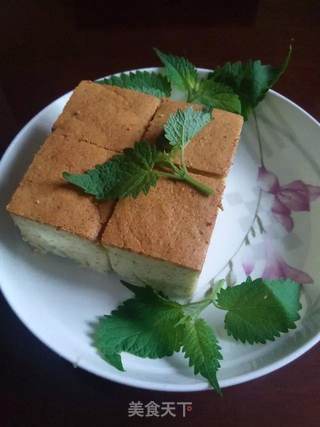 小清新的藿香芝士蛋糕的做法步骤:13