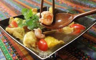 吃货食堂—海鲜蛋饺的做法步骤:11