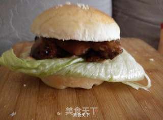 手工燕麦鸡腿堡的做法步骤:20