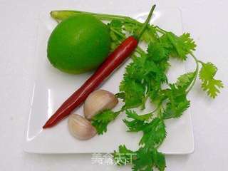 泰辣柠檬鸡丝色拉 ★鸡丝轻食 5的做法步骤:4