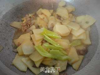 土豆片炒肉的做法步骤:10