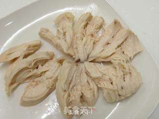 芦笋鸡丝色拉 ★鸡丝轻食6的做法步骤:6