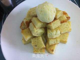 吐司火山冰激凌的做法步骤:8