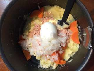 土豆西生菜沙拉的做法步骤:9