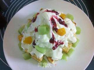吐司火山冰激凌的做法步骤:11