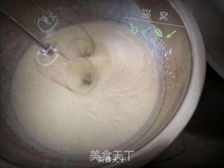 蜜豆鲜奶油磅蛋糕的做法步骤:3
