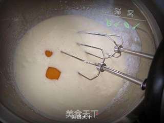 蜜豆鲜奶油磅蛋糕的做法步骤:4