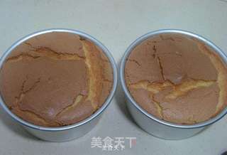 豆浆戚风蛋糕的做法步骤:17