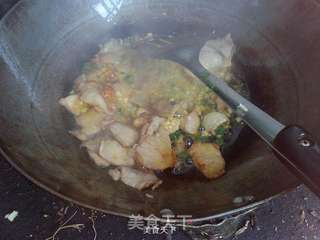 蒜蓉(肉片)油麦菜的做法步骤:3