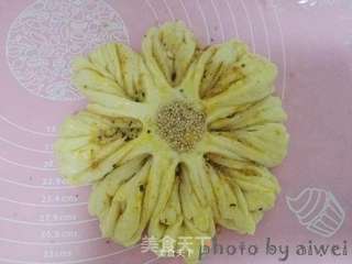 花朵肉松面包的做法步骤:13