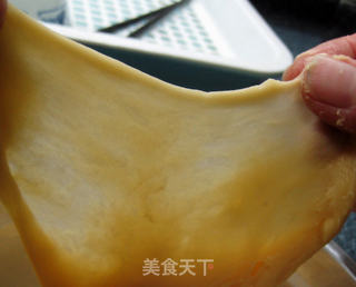 全蛋吐司——夜里二次发酵,早上现烤现吃的做法步骤:6