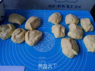 黑豆沙小面包的做法步骤:4