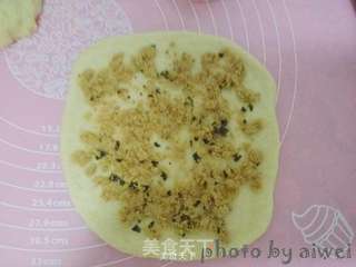 花朵肉松面包的做法步骤:7