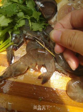 海鲜冬瓜盅的做法步骤:5