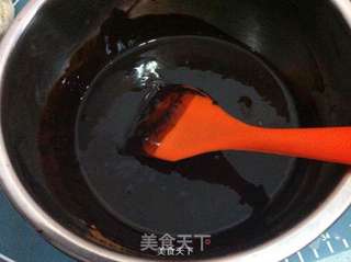 蓝莓巧克力蛋糕的做法步骤:4