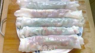 蒸肠粉的做法步骤:5