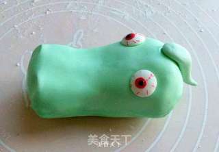 财神小恐龙的做法步骤:15
