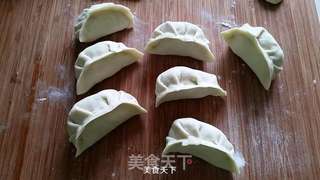 黄瓜虾皮蒸饺的做法步骤:10