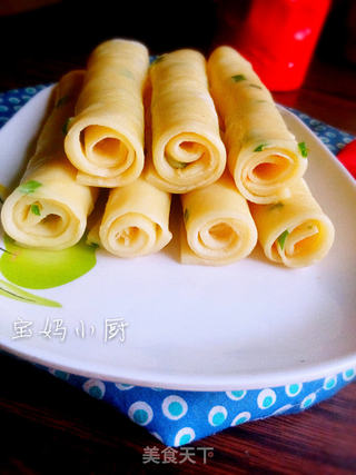 鸡蛋饼的做法步骤:8