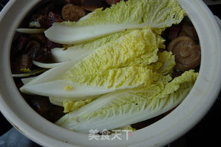 香菇煮腊肉的做法步骤:6