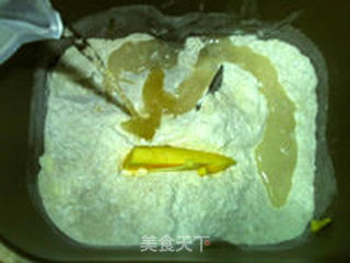 低脂全麦面包的做法步骤:3