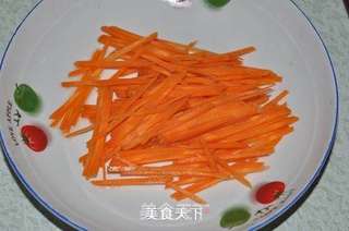 五彩炒面的做法步骤:6