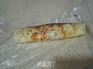 鸡蛋土豆卷的做法步骤：5