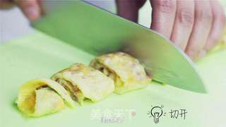 妈妈的味道——奶酪鸡蛋卷的做法步骤:5