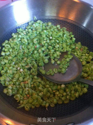 牛肉酱豆角包的做法步骤:3