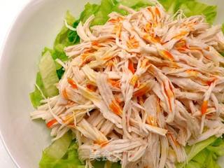 椒麻鸡丝色拉 ★鸡丝轻食 7的做法步骤:3