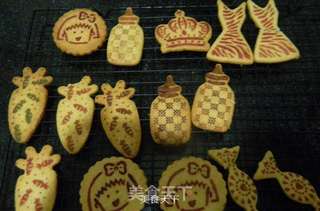 印花饼干的做法步骤:10