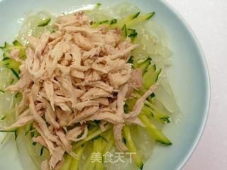 怪味鸡丝凉粉 ★鸡丝轻食 9的做法步骤:5