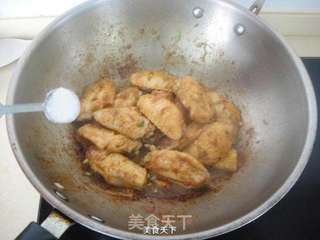 椰香咖喱鸡中翅的做法步骤:9