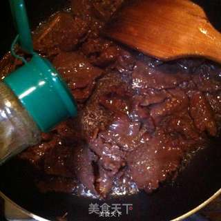 爆炒牛肉的做法步骤:7