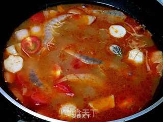 在家就能喝的泰国海鲜冬阴功汤-简单易操作的做法步骤:4