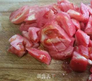 番茄炒蛋盖浇饭的做法步骤:2