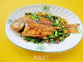 红烧黄翅鱼的做法步骤:7