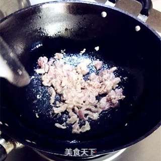 青椒肉丝的做法步骤:4
