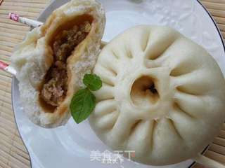 白菜猪肉包子的做法步骤:15