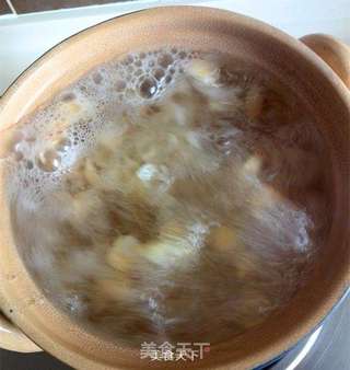 莱阳梨炖三白的做法步骤:4