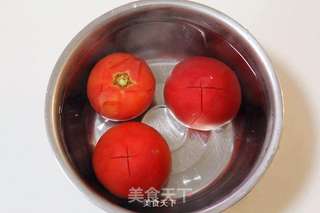西红柿烧茄子的做法步骤:2