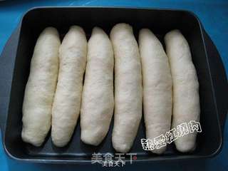 椰蓉葡萄干排包的做法步骤:11