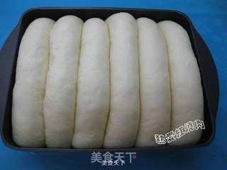 椰蓉葡萄干排包的做法步骤:12