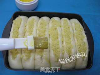椰蓉葡萄干排包的做法步骤:16