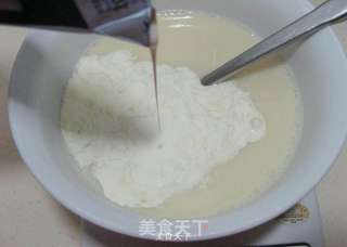 蓝莓豆浆布丁的做法步骤:6